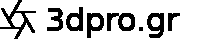 3dpro.gr logo black